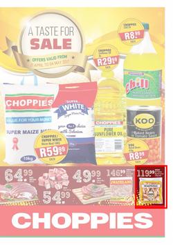 Choppies : Sale (21 Apr - 04 May 2017), page 1