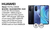 Huawei Nova Y70 Plus 128GB Smartphone