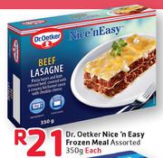 Dr. Oetker Nice'n Easy Frozen Meal Assorted-350g