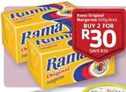 Rama Original Margarine-2x500g Brick