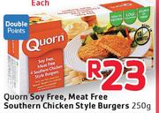 Quorn Soy Free, Meat Free Southern Chicken Style Burgers-250g