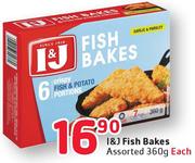 I&J Fish Bakes Assorted-360g