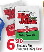 Big Jack Pie Assorted-160g Each