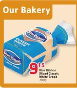 Blue Ribbon Sliced Classic White Bread-700g