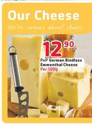PnP German Rindless Emmenthal Cheese-Per 100g
