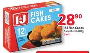 I&J Fish Cakes Assorted-600g-Each