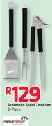 Megamaster 3 Piece Stainless Steel Tool Set