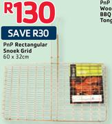 PnP Rectangular Snoek Grid 60x32Cm