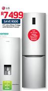 LG 271Ltr Silver Fridge with Bottom Freezer
