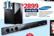 Samsung 2.1 3D Component Sound Bar System 280W