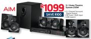 AIM 5.1 Home Theatre System 250W