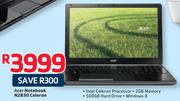 Acer Notebook N2830 Celeron