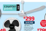 Counter Point Industrial Ceiling Fan 140cm CPCF-56