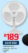 Counter Point Desk Fan 40cm CPDF-40