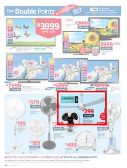 Pick n Pay Hyper Markets : GMD ( 23 Sep - 05 Oct 2014 ), page 16