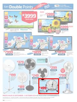 Pick n Pay Hyper Markets : GMD ( 23 Sep - 05 Oct 2014 ), page 16