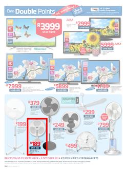 Pick n Pay Hyper Markets : GMD ( 23 Sep - 05 Oct 2014 ), page 16