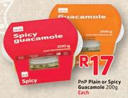 PnP Plain Or Spicy Guacamole-200g Each