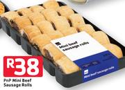 PnP Mini Beef Sausage Rolls