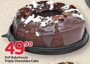 PnP Bakehouse Triple Chocolate Cake