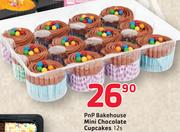 PnP Bakehouse Mini Chocolate Cupcakes-12s
