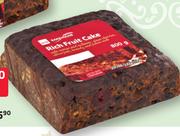 PnP Bakehouse Rich Fruit Cake Square-800g