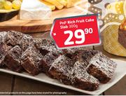 PnP Rich Fruit Cake Slab-300g