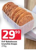 PnP Bakehouse Crunchie Snaps-270g