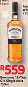 Bowmore 12 year Old Single Malt-750ml