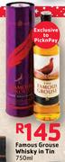 Famous Grouse Whisky In Tin-750ml