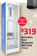 Belvedere Pure Showcase Gift Pack-750ml