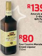 Four Cousins Marula Cream Liqueur-750ml