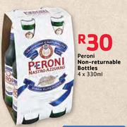 Peroni Non-returnable Bottles-4 x 330ml