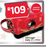 Lion Lager Cans-12x440ml