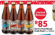 Devil's Peak Mixed Craft Pack-4 x 440ml