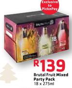 Brutal Fruit Mixed Party Pack-18x275ml