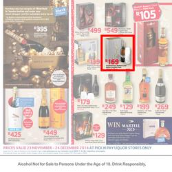 Pick n Pay : Christmas Liquor ( 23 Nov - 24 Dec 2014 ), page 8