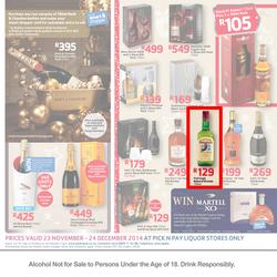 Pick n Pay : Christmas Liquor ( 23 Nov - 24 Dec 2014 ), page 8