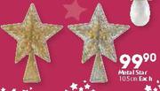Metal Star-10.5cm Each