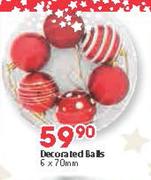 Decorated Ball-6x70mm 
