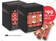 Bulk Crackers-20's Per Pack