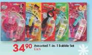 Assorted 7-in-1 Bubble Set-Each