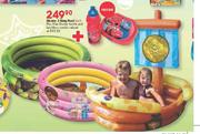 Disney 3 Ring Pool-Each + Free Disney Bottle And Lunchbox Combo