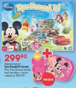 Disney Junior Eye Found It! Game + Free Disney Bottle And Lunchbox Combo