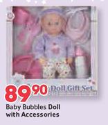 Baby Bubbles Doll With Accessories
