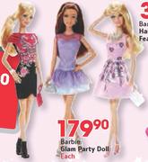 Barbie Glam Party Doll-Each