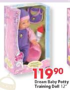Dream Baby Potty Training Doll-12"