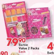 Barbie Value 2 Packs-Each
