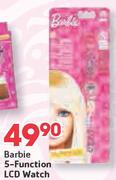 Barbie 5-Function LCD Watch