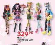 Monster High Fusions Doll-Each